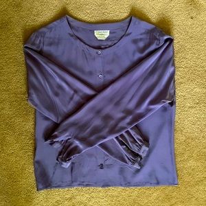 Vintage 100% Silk Calvin Klein Blouse